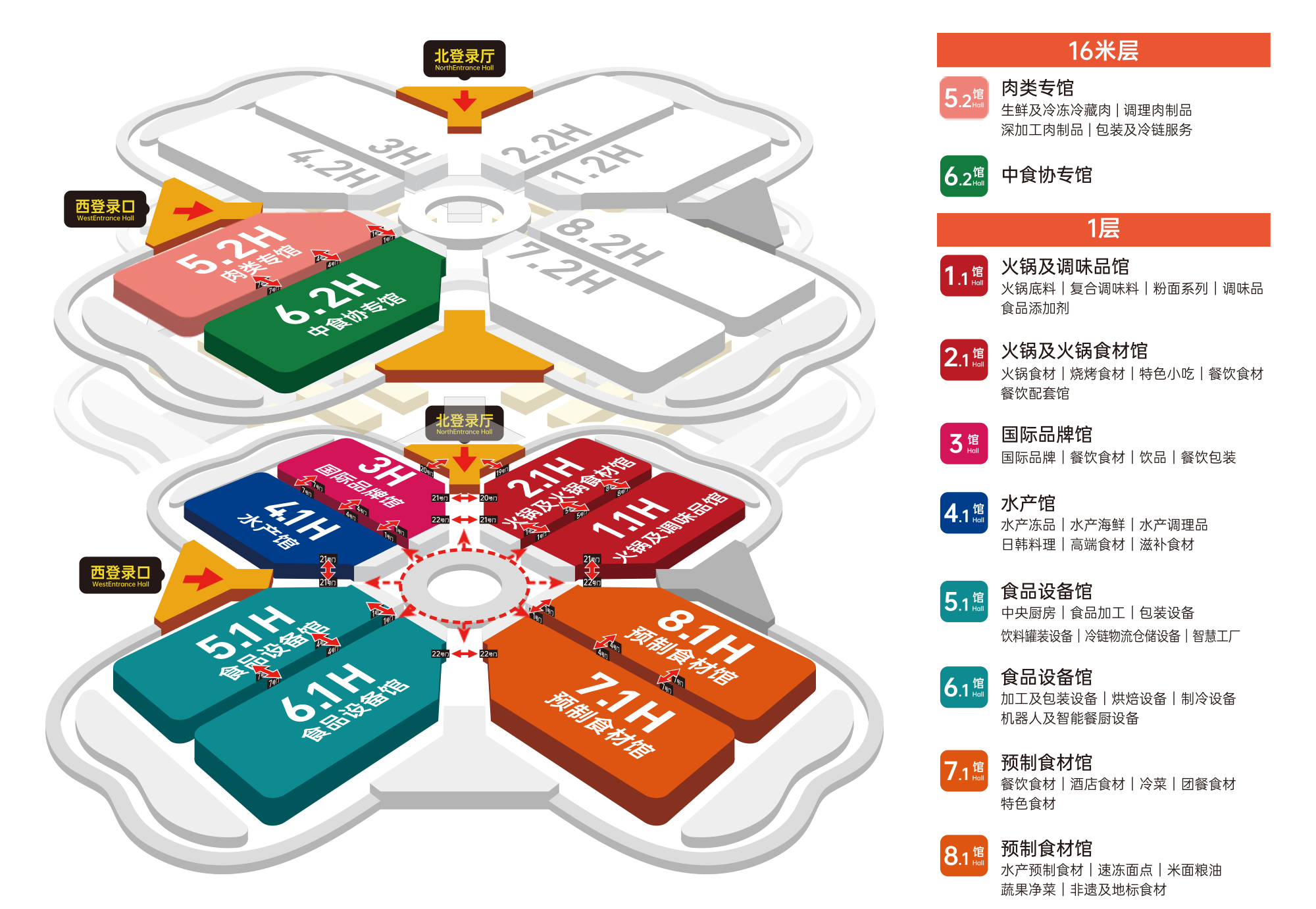 展馆示意图